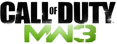 Call of Duty Modern Warfare 3 title screen for Nintendo DS